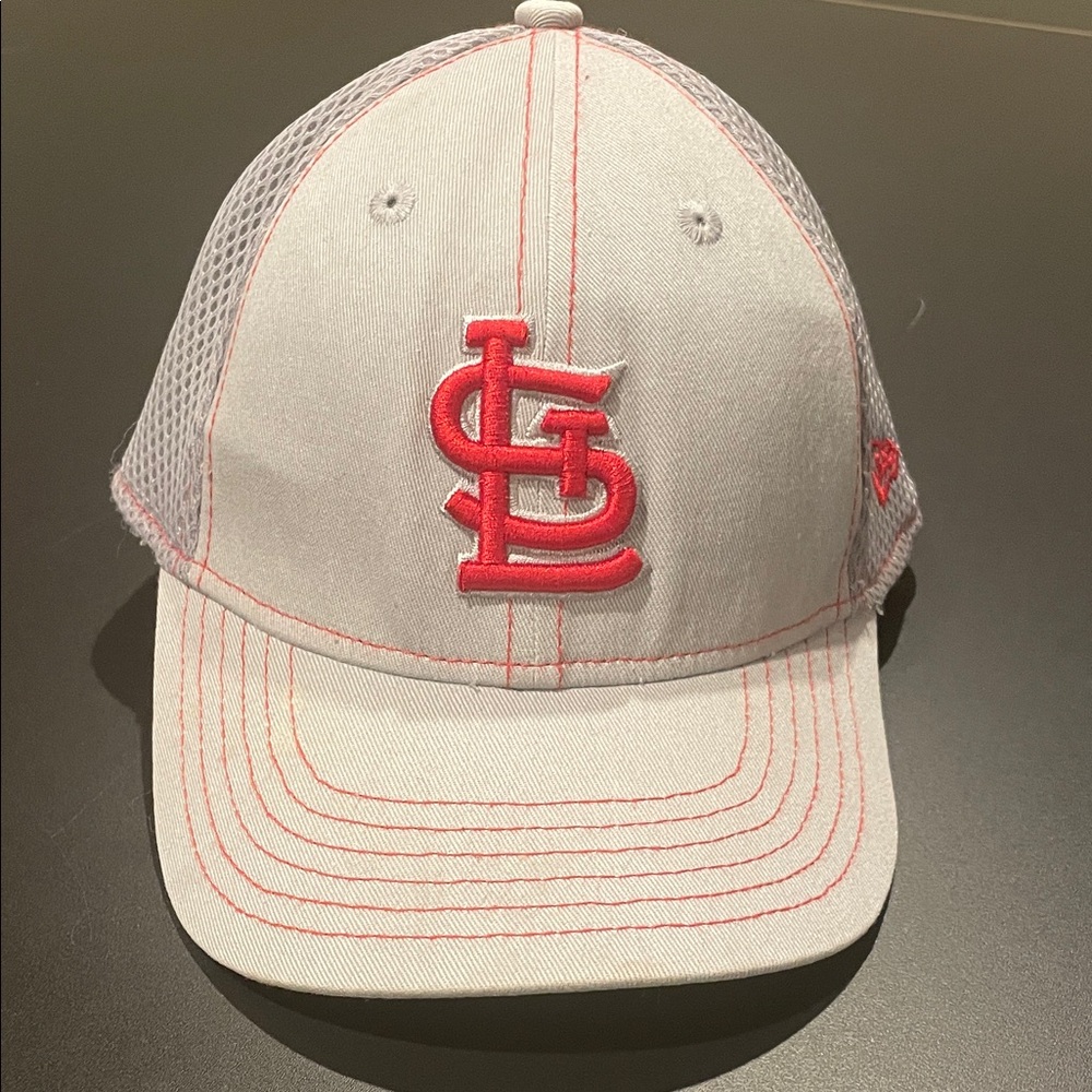 New Era Gray and Red Kids Hat